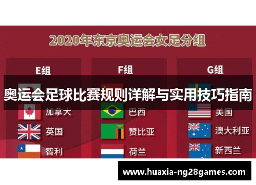 奥运会足球比赛规则详解与实用技巧指南 奥运会足球比赛规则详解与实用技巧指南