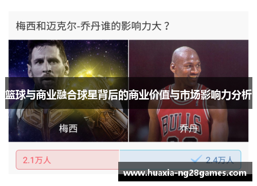 篮球与商业融合球星背后的商业价值与市场影响力分析
